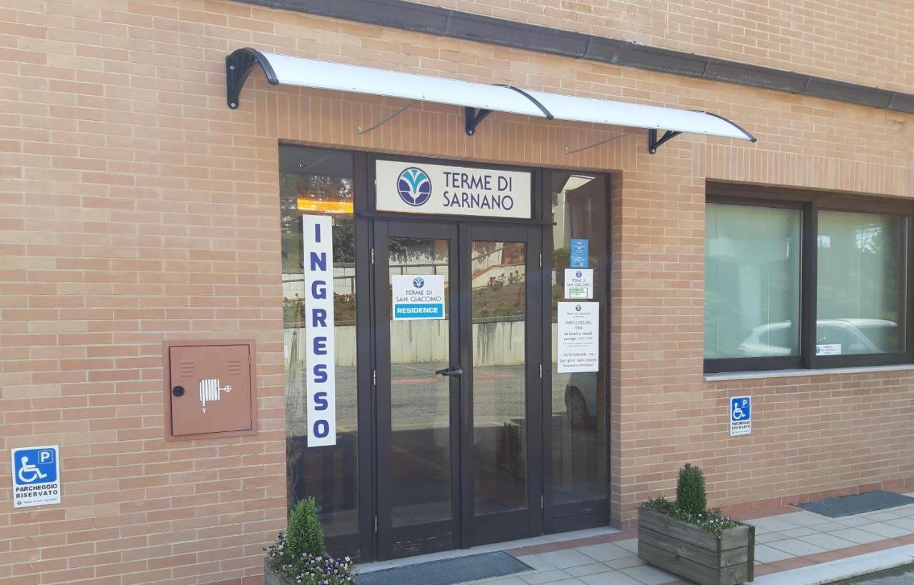 Residence Terme Di San Giacomo Sarnano Buitenkant foto